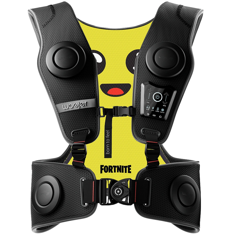 Woojer Fortnite Weste waschbares Innenfutter – Peely Edition