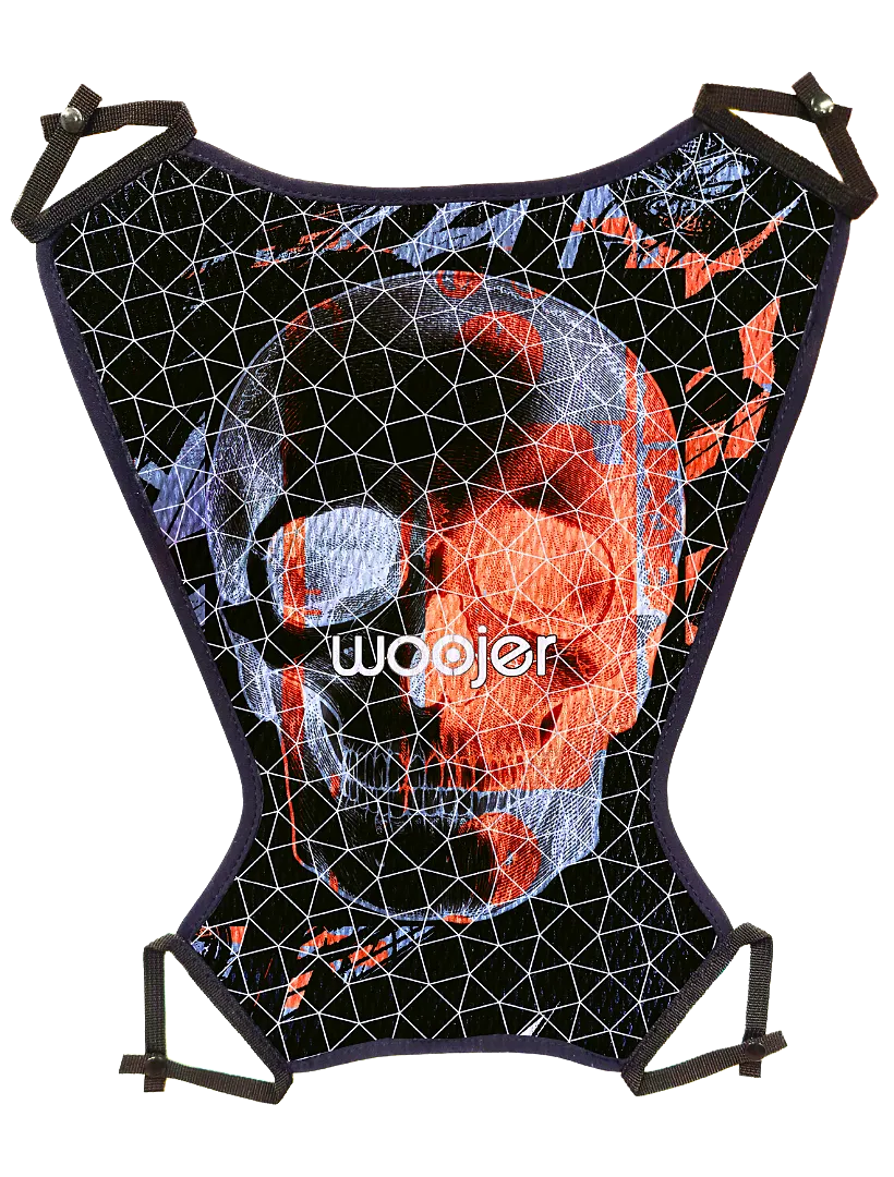 VEST - Limited Edition Washable Designer Lining - Dot Matrix