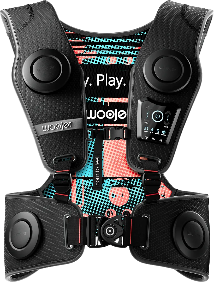 VEST - Forro lavable de diseño de edición limitada - Technicolor Nightmare