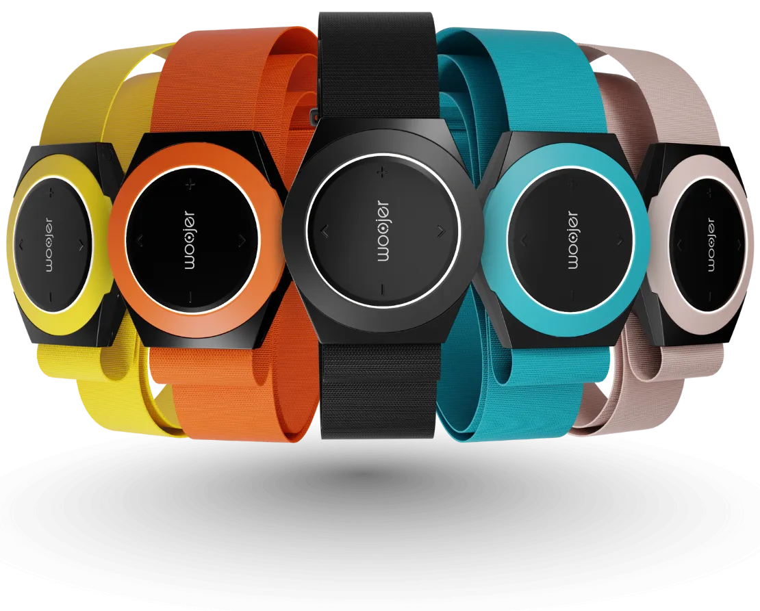 Woojer Strap 4: available in 5 colors